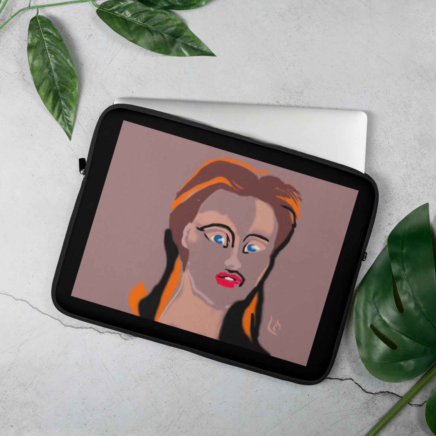 Funda para notebook ilustrada