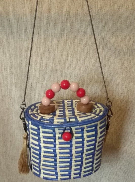 Carteras de lujo artesanales exclusivas. En rojo o en azul