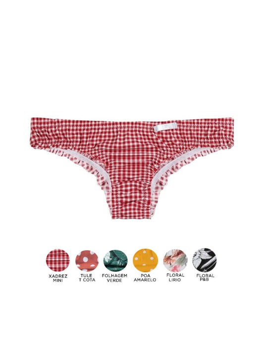 Bombacha diseño Brigitte Bardot. Variedad en estampas, lisos o encaje